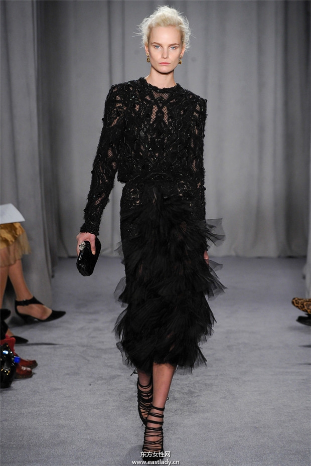 Marchesa纽约时装周2014秋冬新品发布