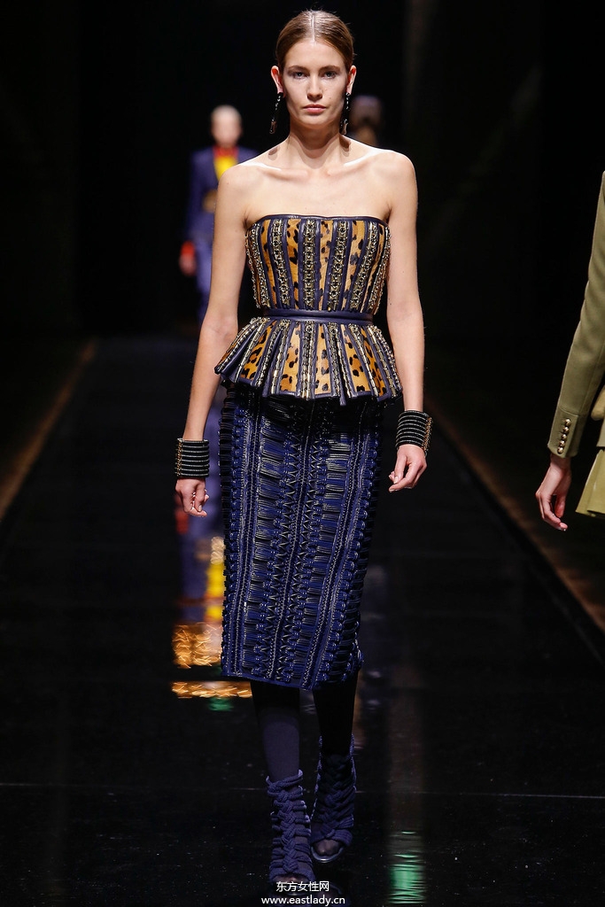 Balmain巴黎时装周2014秋冬新品发布