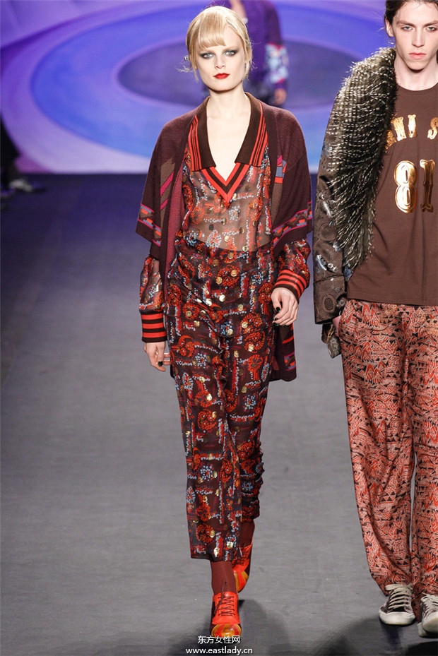 Anna Sui纽约时装周2014秋冬新品发布