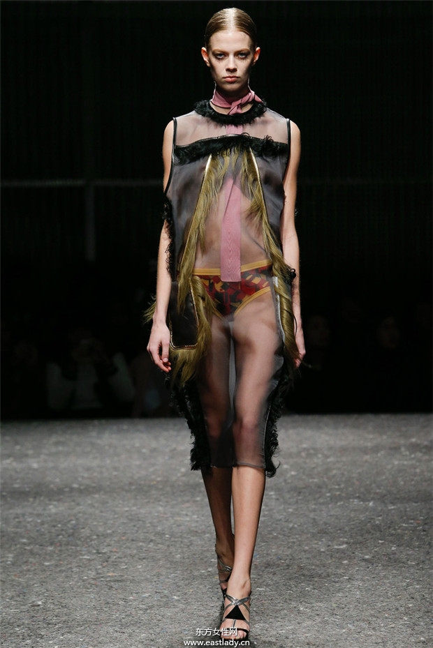 Prada米兰时装周2014秋冬新品发布