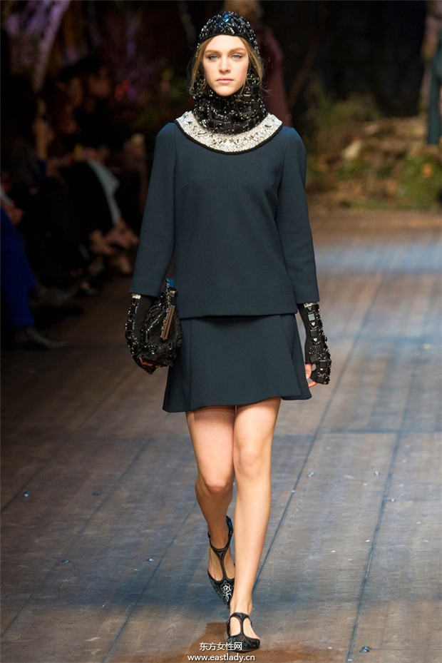 Dolce & Gabbana米兰时装周2014秋冬新品发布