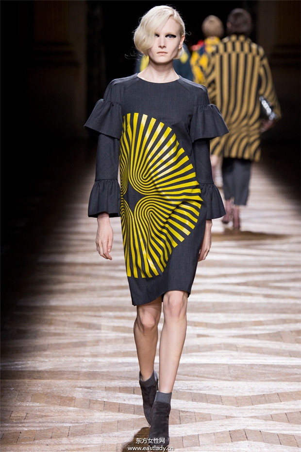 Dries Van Noten巴黎时装周2014秋冬新品发布