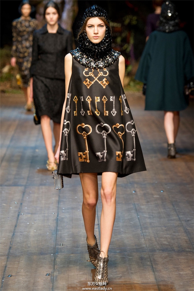 Dolce & Gabbana米兰时装周2014秋冬新品发布