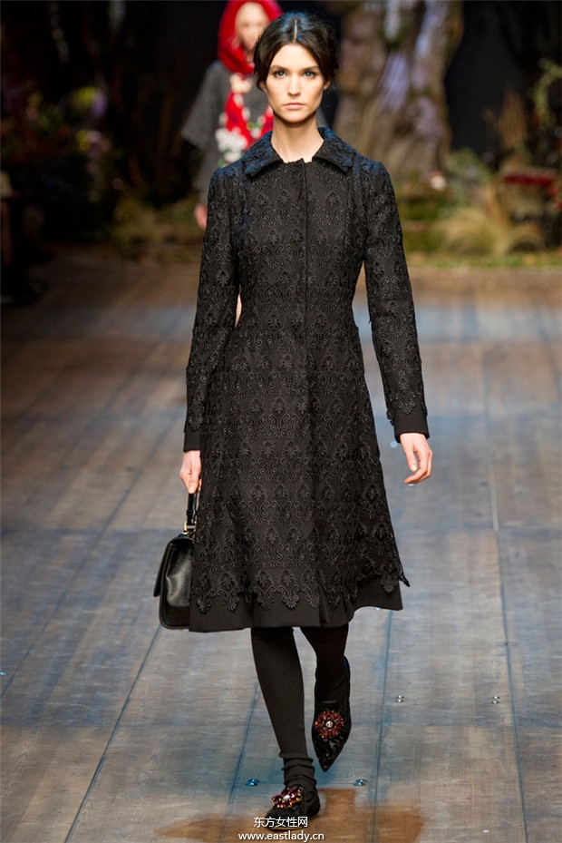 Dolce & Gabbana米兰时装周2014秋冬新品发布