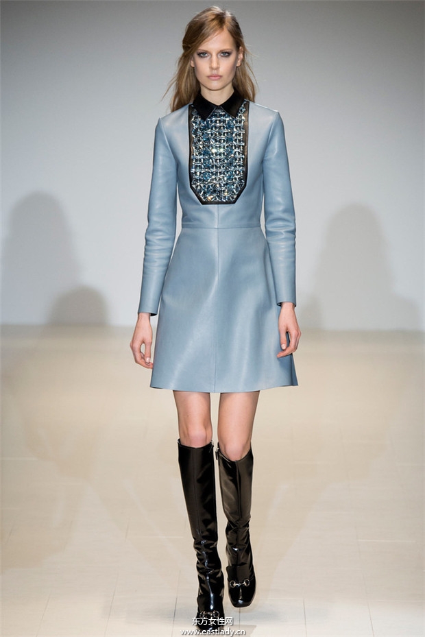 Gucci米兰时装周2014秋冬新品发布