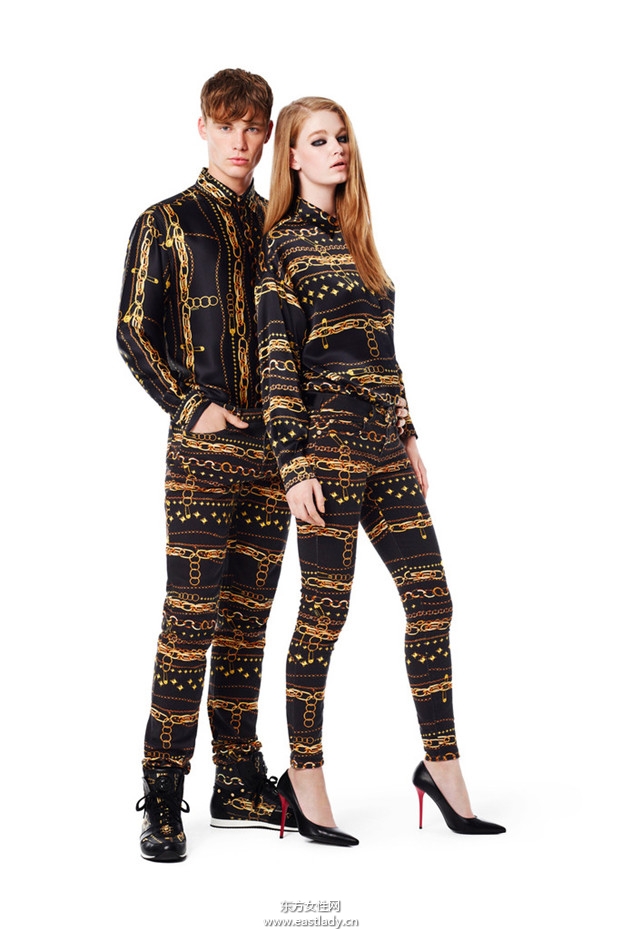 Versus Versace米兰时装周2014秋冬新品发布