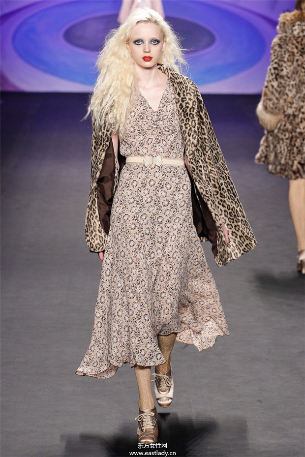 Anna Sui纽约时装周2014秋冬新品发布