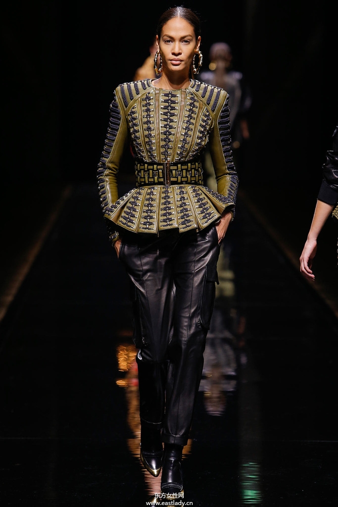 Balmain巴黎时装周2014秋冬新品发布