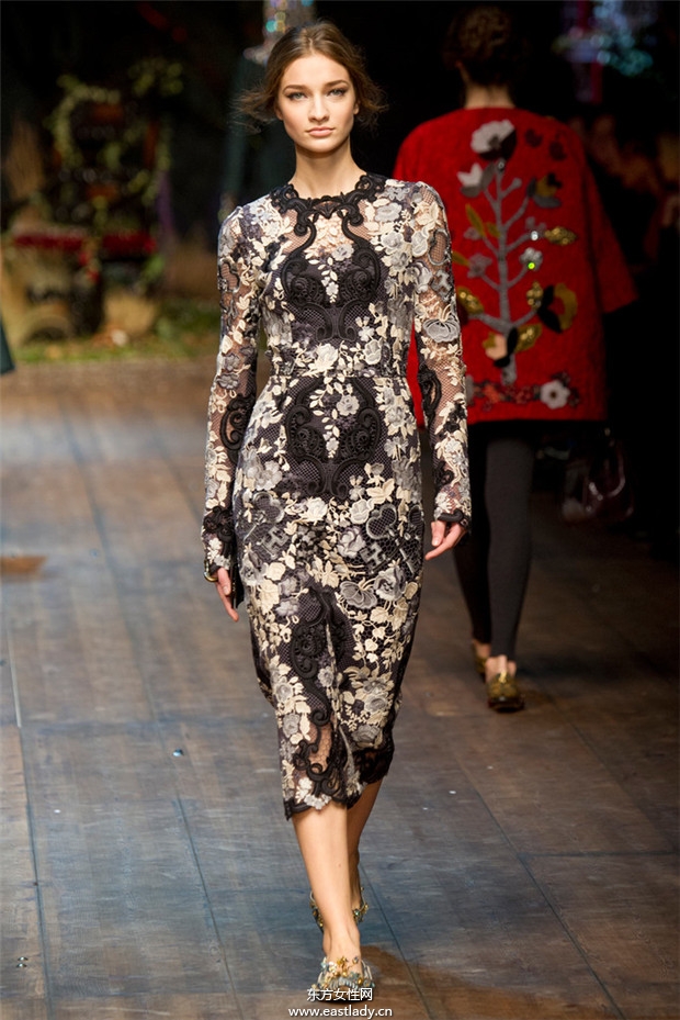 Dolce & Gabbana米兰时装周2014秋冬新品发布