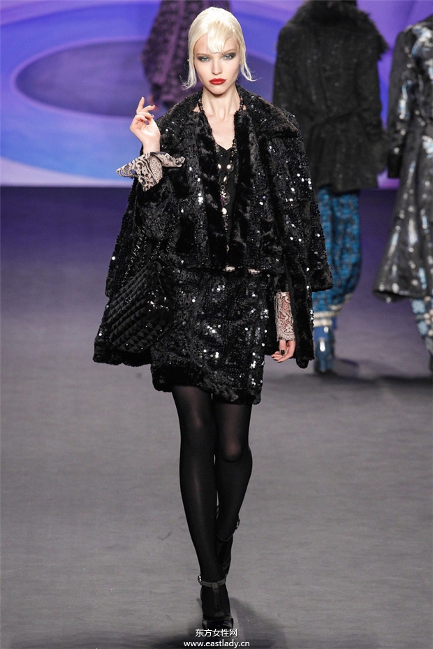 Anna Sui纽约时装周2014秋冬新品发布