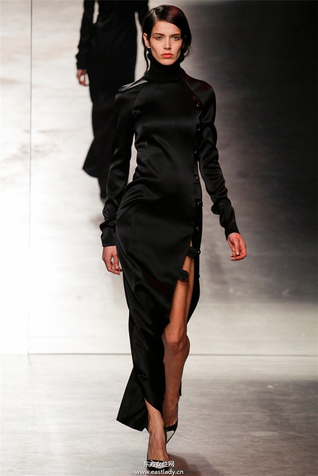 Anthony Vaccarello巴黎时装周2014秋冬新品发布