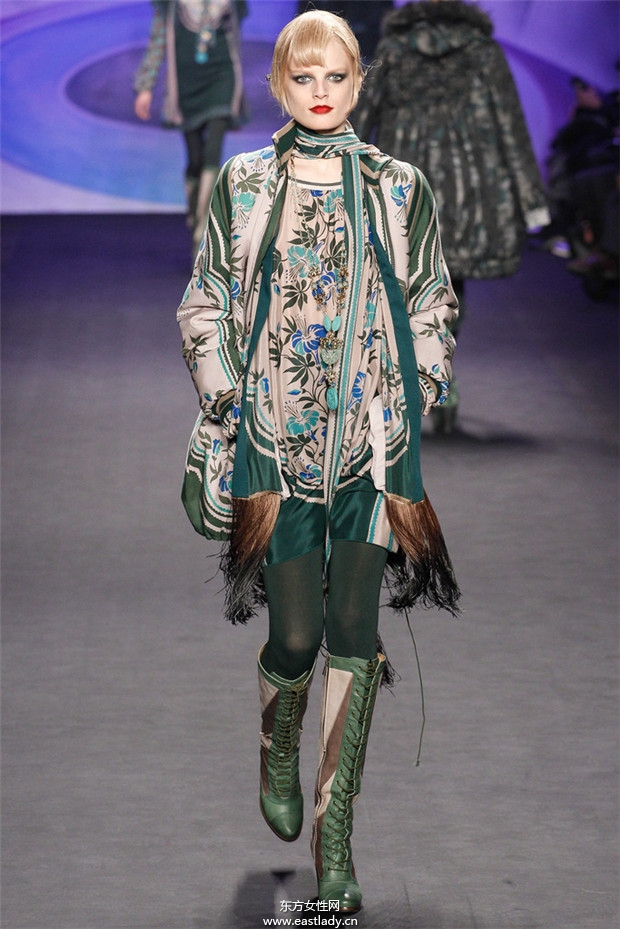 Anna Sui纽约时装周2014秋冬新品发布