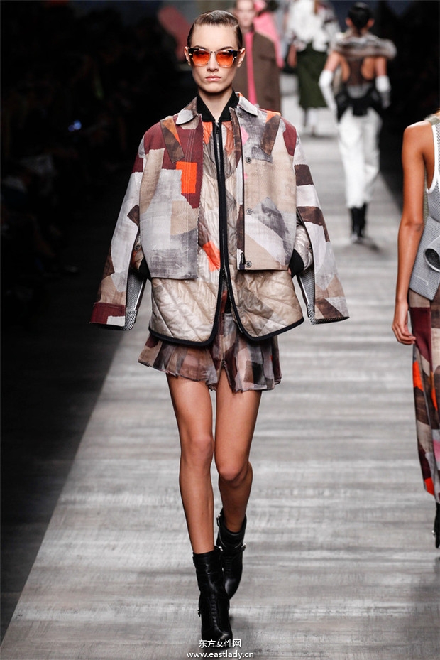 Fendi米兰时装周2014秋冬新品发布