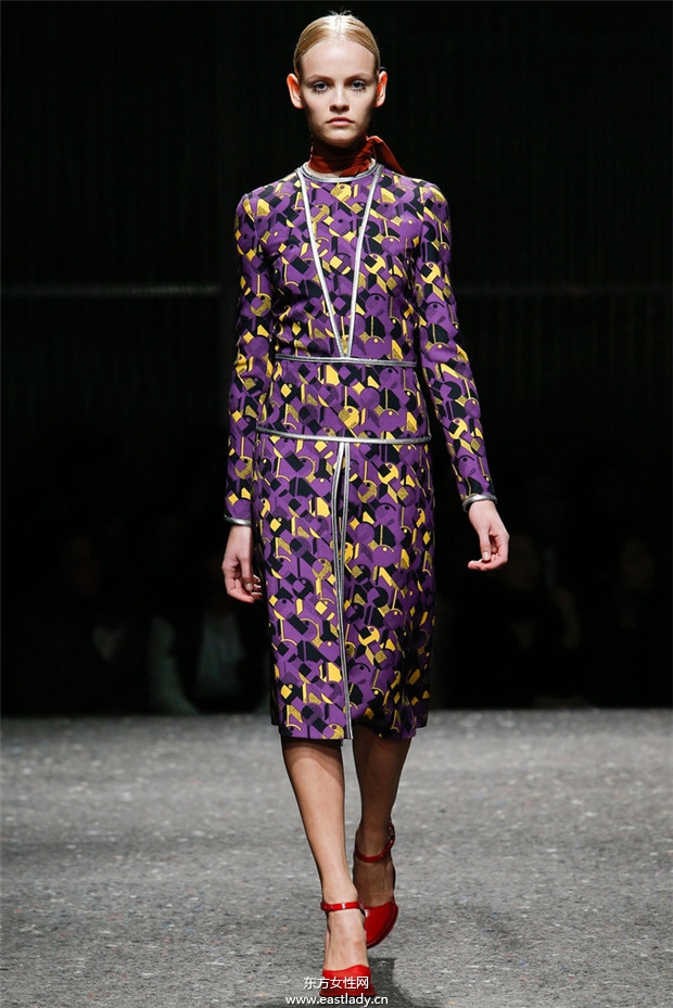 Prada米兰时装周2014秋冬新品发布