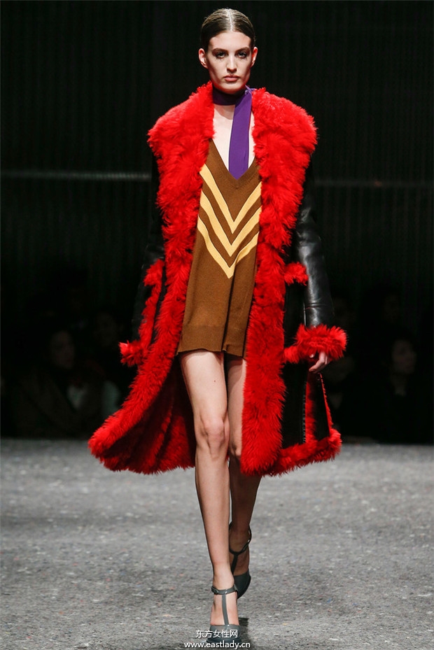 Prada米兰时装周2014秋冬新品发布