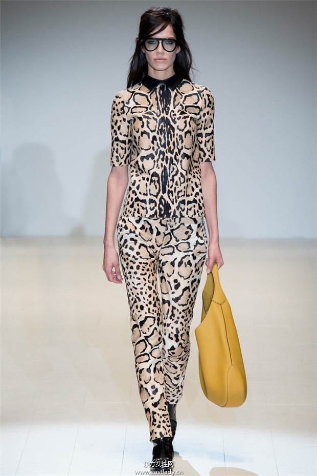 Gucci米兰时装周2014秋冬新品发布