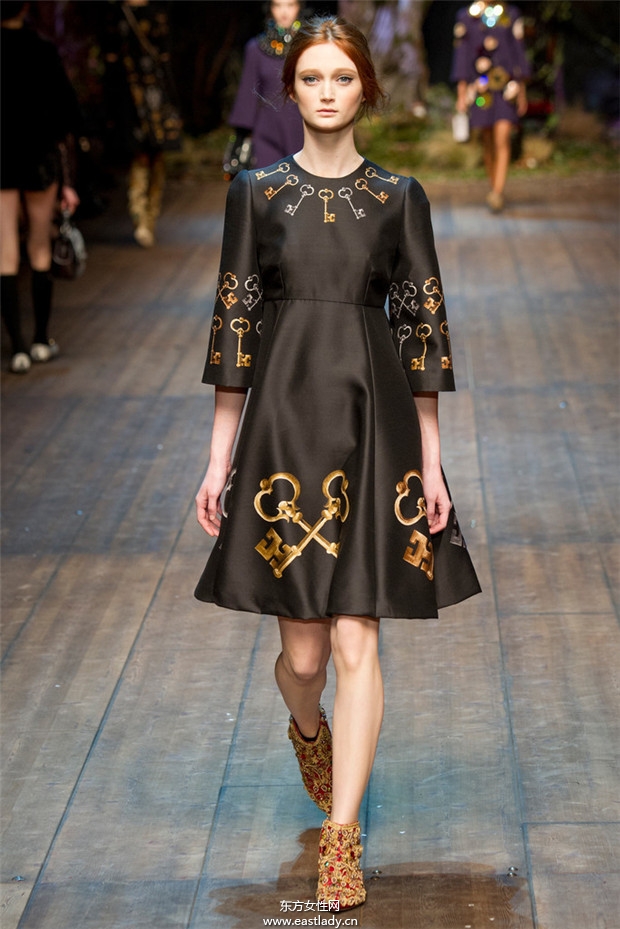 Burberry Prorsum  2014秋冬流行女装时尚大片