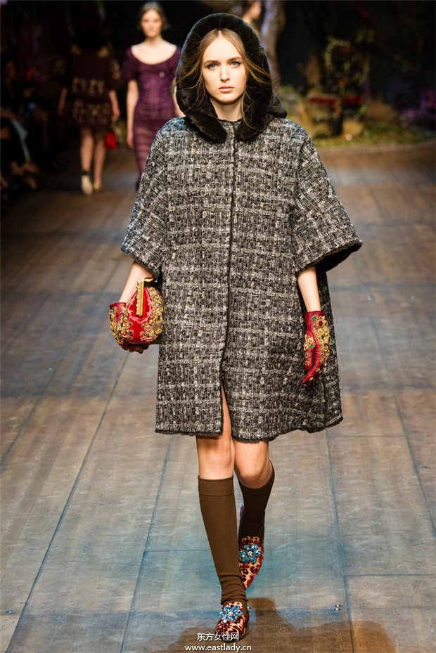 Dolce & Gabbana米兰时装周2014秋冬新品发布