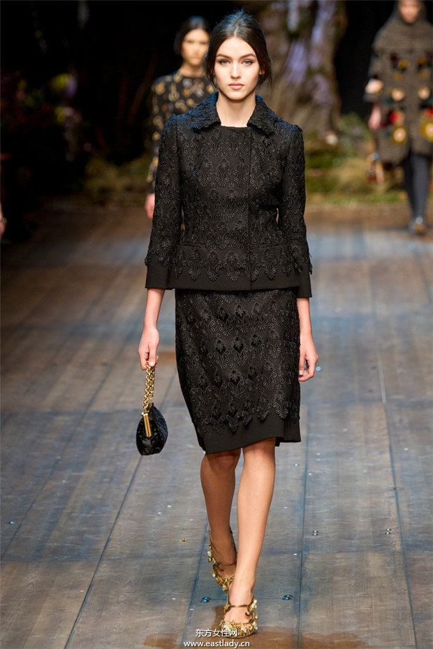 Dolce & Gabbana米兰时装周2014秋冬新品发布
