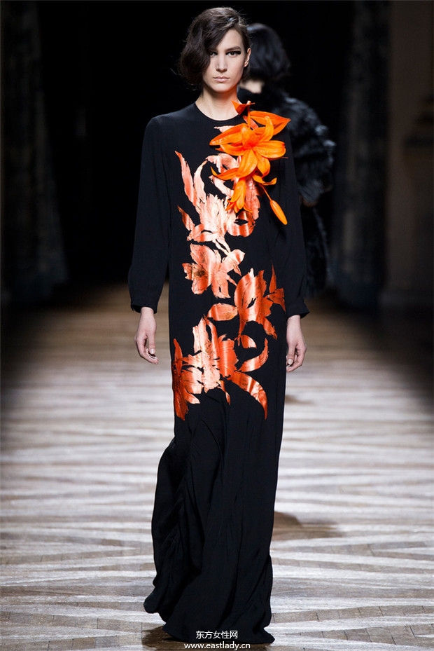 Dries Van Noten巴黎时装周2014秋冬新品发布