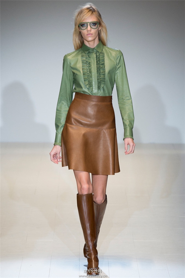 Gucci米兰时装周2014秋冬新品发布