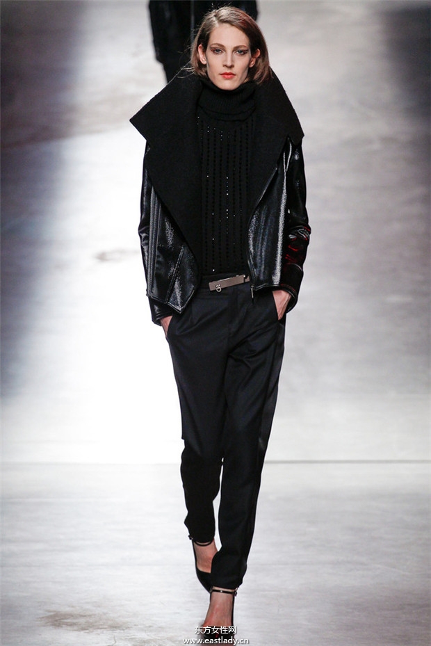 Anthony Vaccarello巴黎时装周2014秋冬新品发布