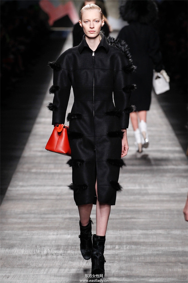 Fendi米兰时装周2014秋冬新品发布