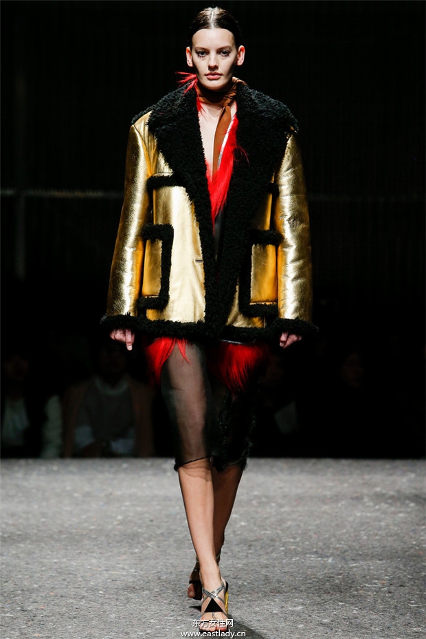 Prada米兰时装周2014秋冬新品发布