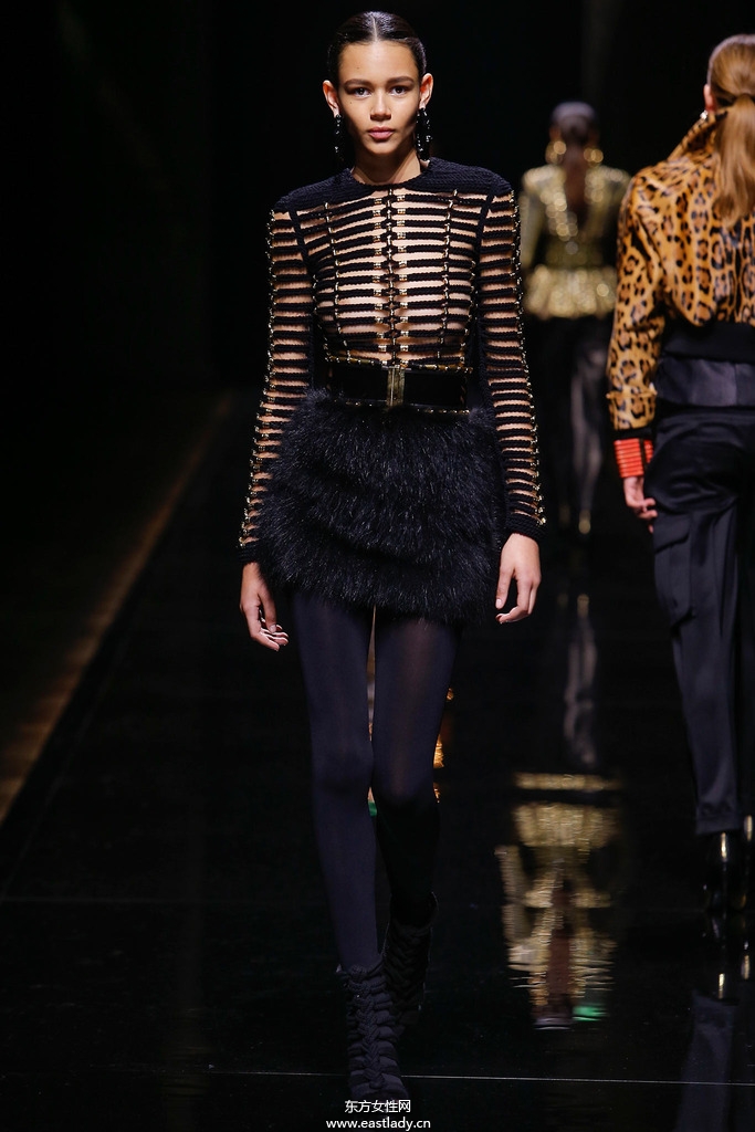 Balmain巴黎时装周2014秋冬新品发布