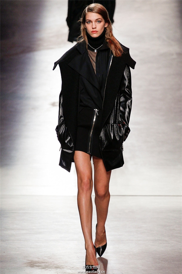 Anthony Vaccarello巴黎时装周2014秋冬新品发布