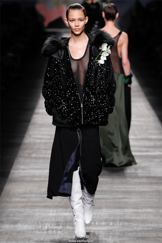 Fendi米兰时装周2014秋冬新品发布
