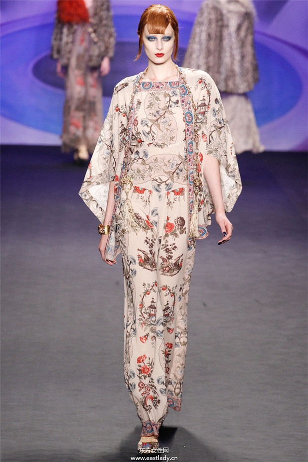 Anna Sui纽约时装周2014秋冬新品发布