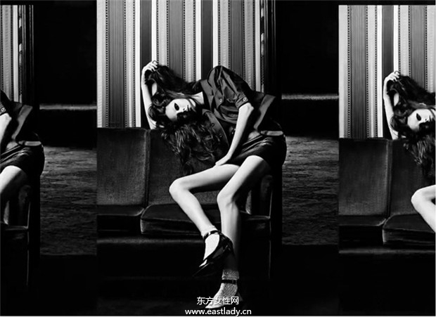 Saint Laurent 2014春夏女装流行大片