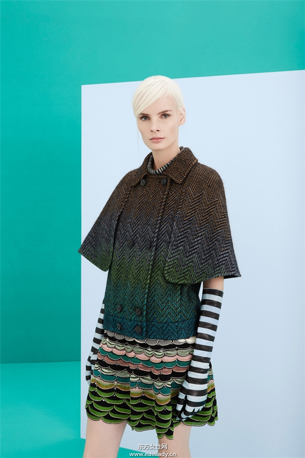 Missoni 2014早秋女装流行服饰时尚大片