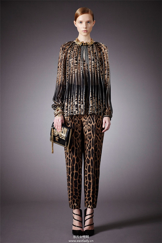 Roberto Cavalli 2014早秋流行女装时尚大片