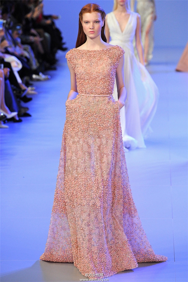 Elie Saab 2014巴黎春夏高级定制时装秀