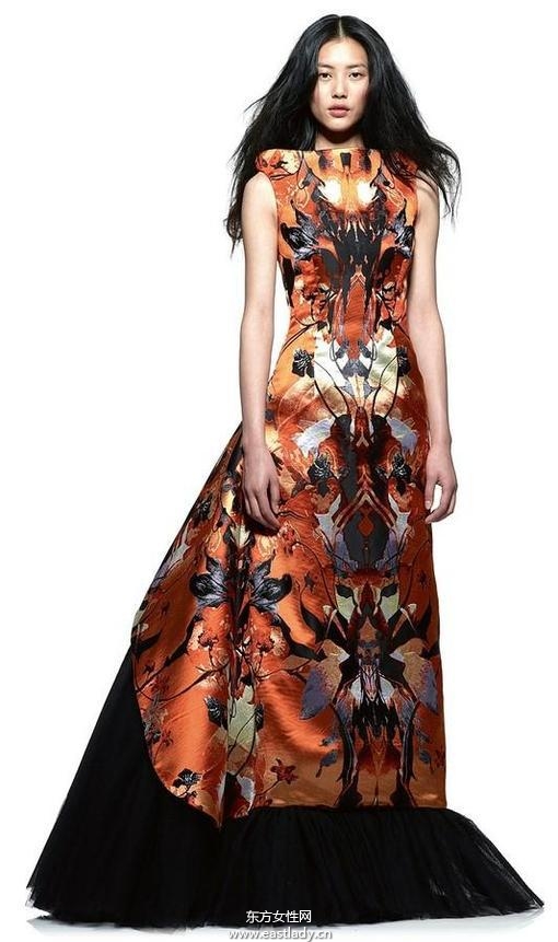 Alexander Mcqueen 2014秋冬女装流行大片