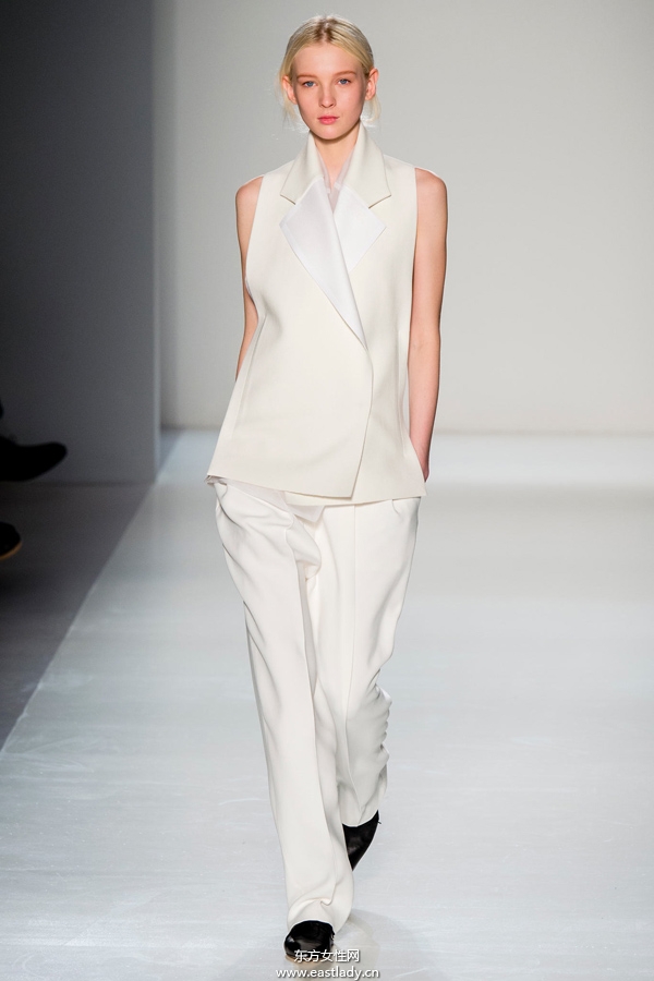 Victoria Beckham 2014纽约时装周新品女装发布