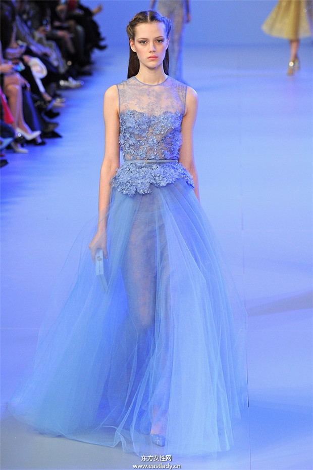 Elie Saab 2014巴黎春夏高级定制时装秀