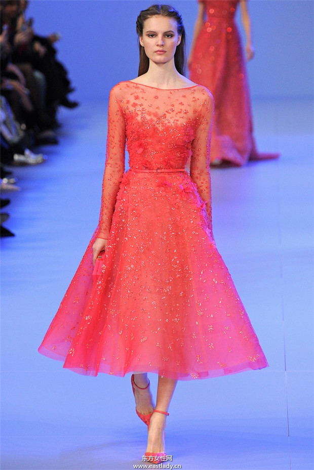 Elie Saab 2014巴黎春夏高级定制时装秀