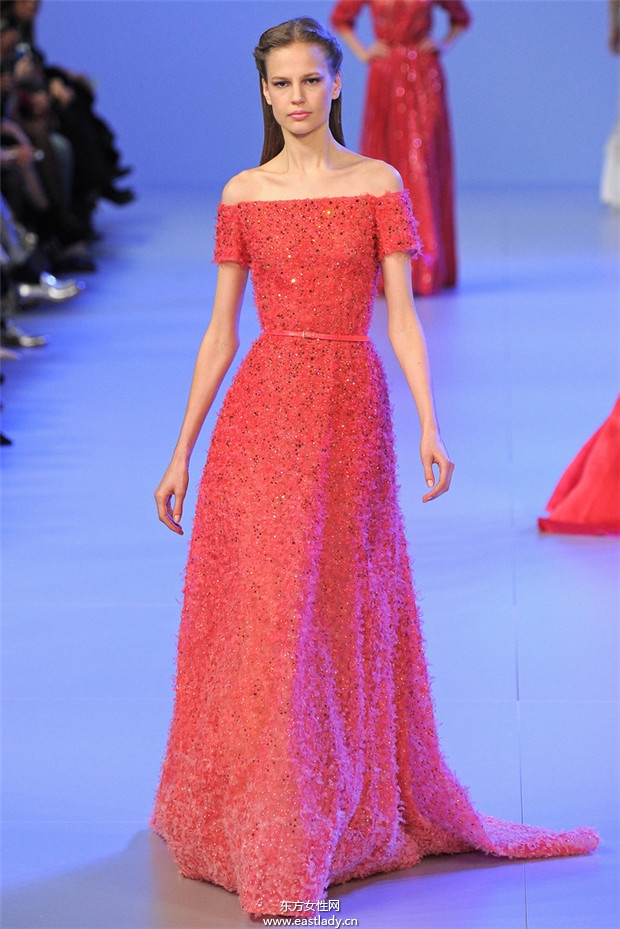 Elie Saab 2014巴黎春夏高级定制时装秀