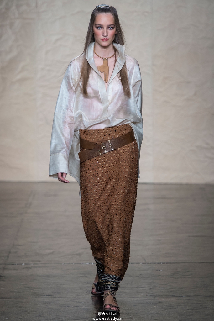 Donna Karan 2014春夏流行服饰时尚大片