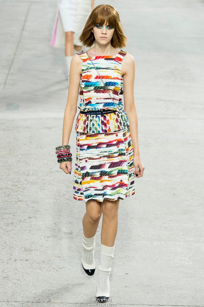 Chanel（香奈儿）巴黎2014春夏流行服饰时尚大片
