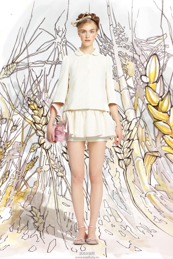Red Valentino 2014春夏流行服饰时尚大片