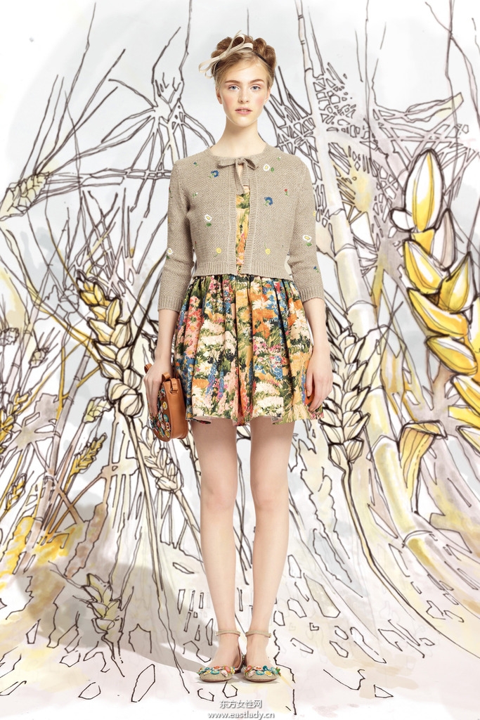 Red Valentino 2014春夏流行服饰时尚大片