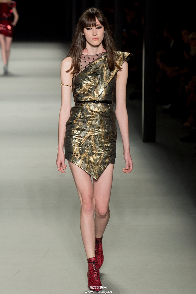Saint Laurent（圣罗兰）2014春夏流行服饰时尚大片