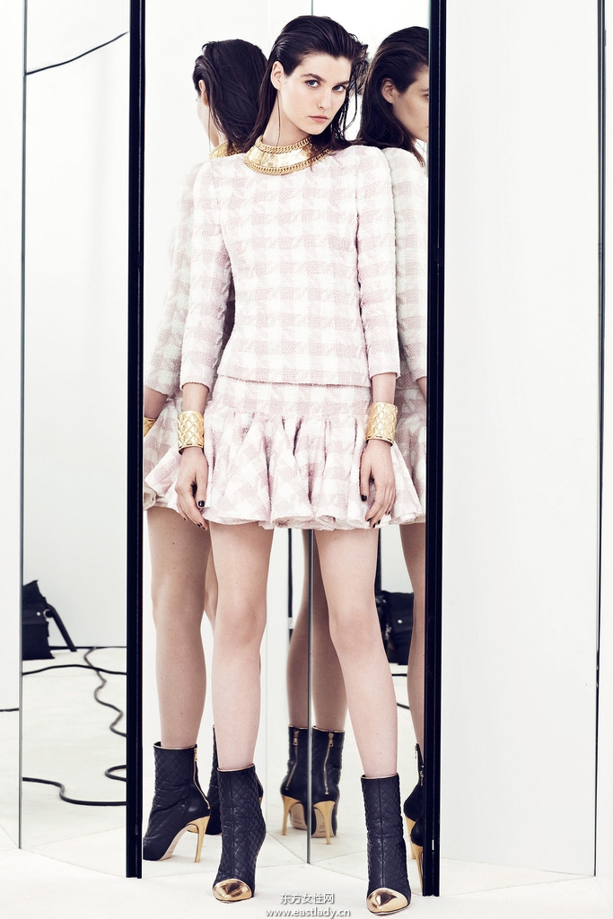 Balmain 2014早春流行服饰时尚大片