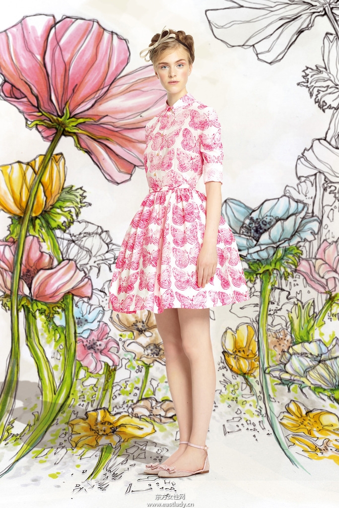 Red Valentino 2014春夏流行服饰时尚大片