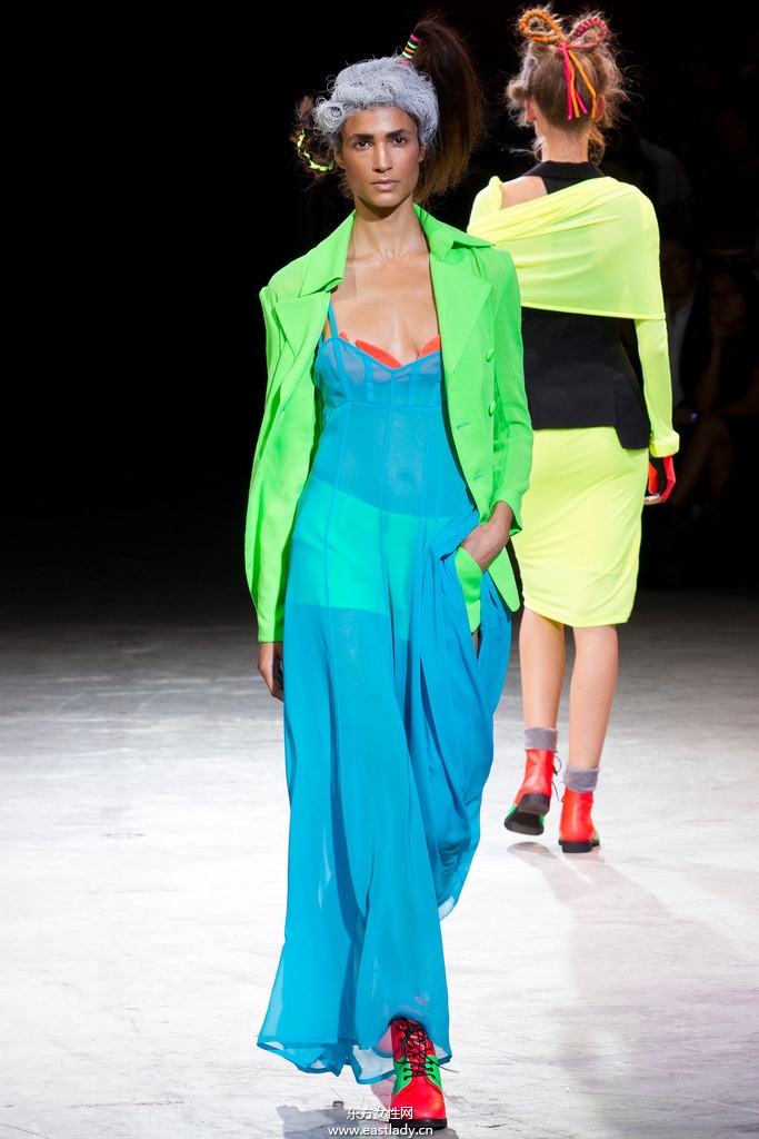 Yohji Yamamoto(山本耀司)2014春夏流行服饰时尚大片