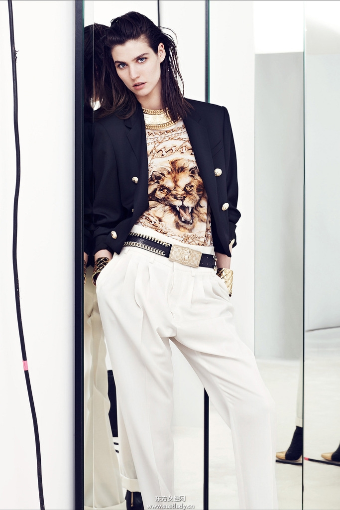 Balmain 2014早春流行服饰时尚大片